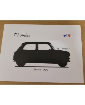 silhouette en métal