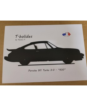 silhouette en métal