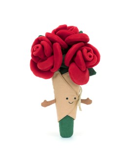 peluche bouquet de rose