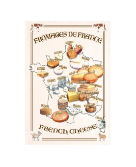 torchon Fromages de France