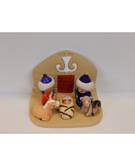 crèche du monde "MONGOLIE"