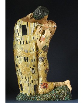 statuette KLIMT " le baiser"