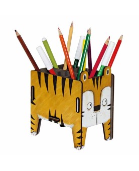 pot à crayons Tigre